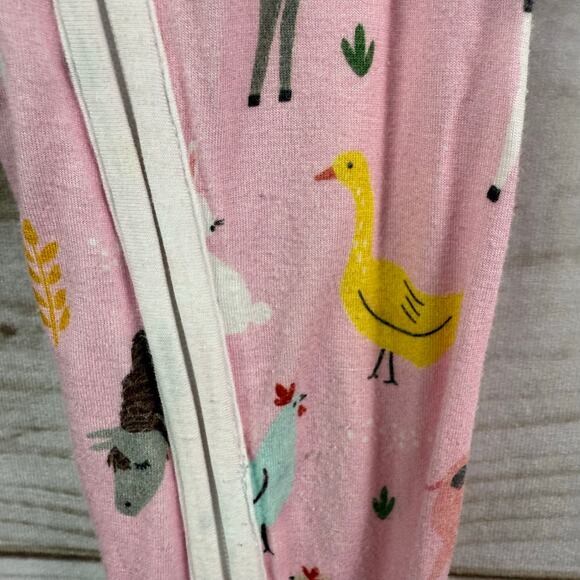 little sleepies pink farm convertible‎ zippy 18-24M - Picture 4 of 5